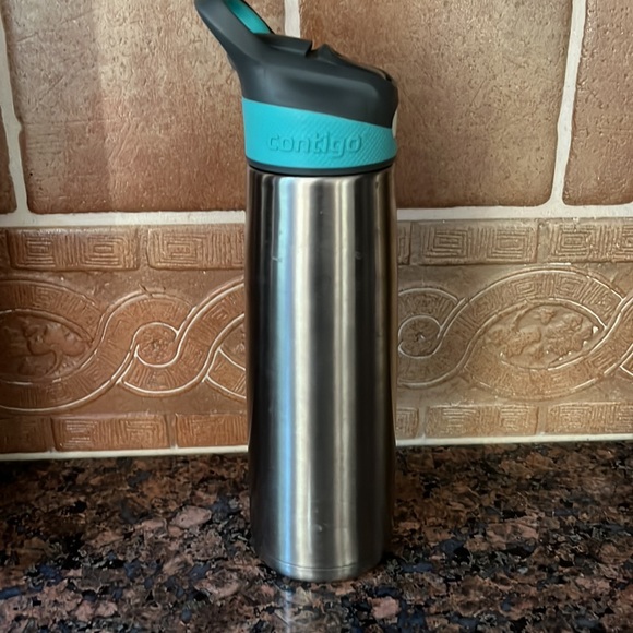 Contigo Other Contigo Stainless Steel Water Bottle Flip Top Handle